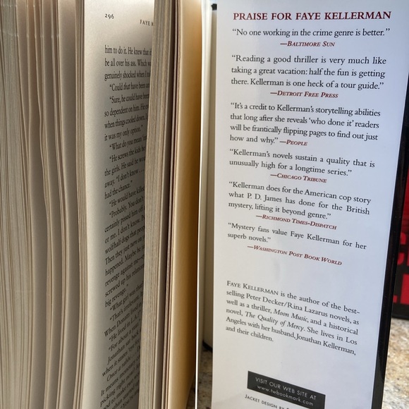 Faye Kellerman Stone Kiss A Peter Decker/Rina Lazarus Novel Hardcover - Picture 7 of 13